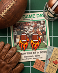 Hypoallergenic Stainless Steel Football Earrings Australia