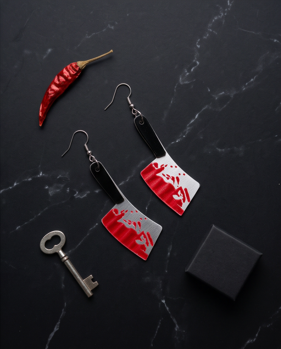 Bloody Butchers knives Earrings