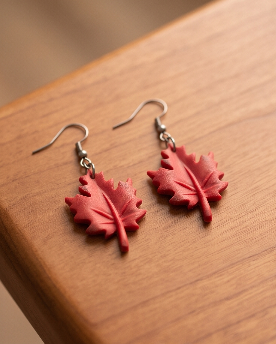 Maple Lead Earrings