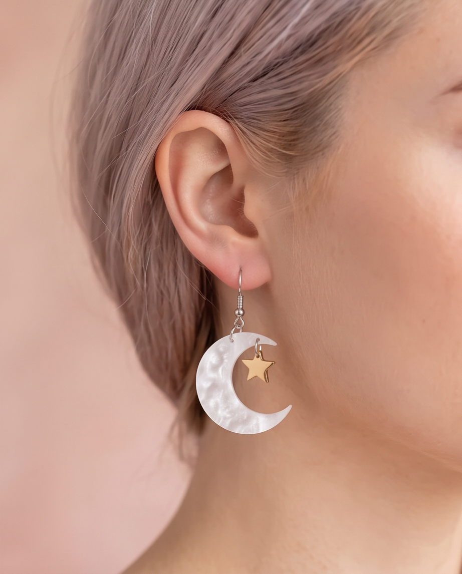 Crescent Moon Earrings