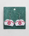 Hypoallergenic Stainless Steel Nurse hat Earrings Australia