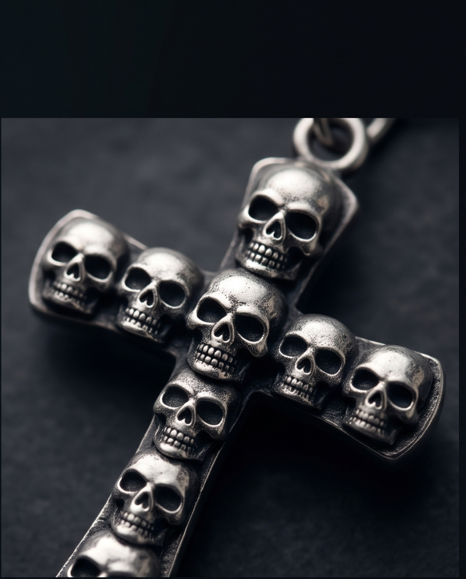 Skull Cross Earrings