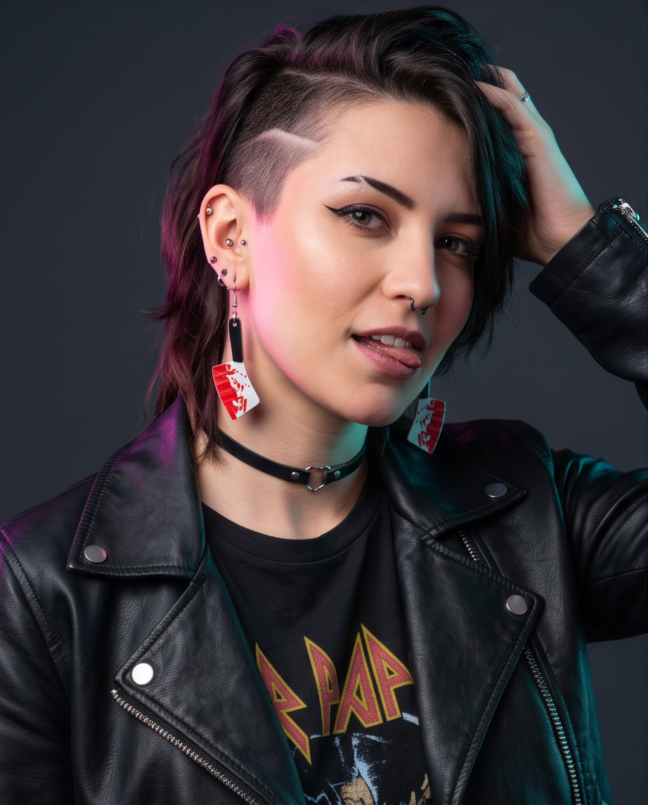 Bloody Butchers knives Earrings