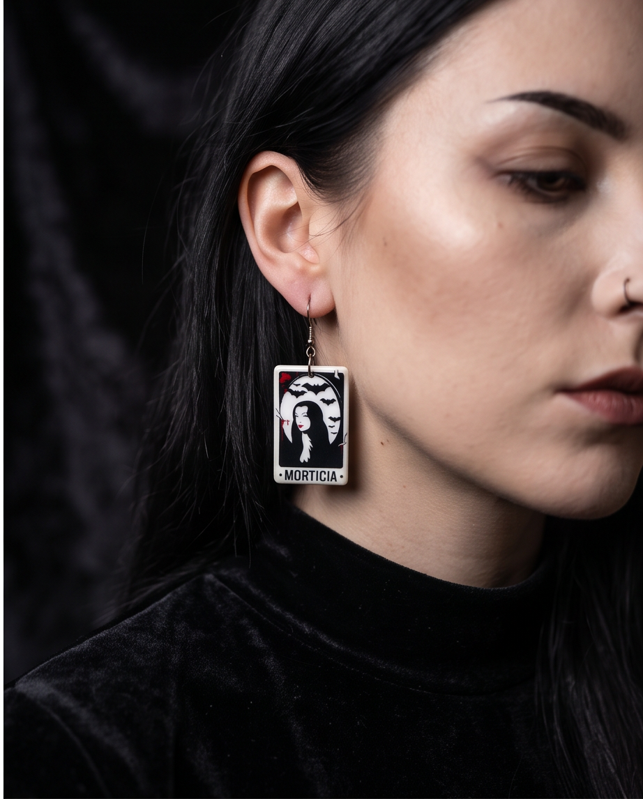 Morticia Earrings