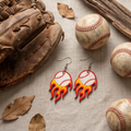 Hypoallergenic Stainless Steel Baseball Earrings Australia