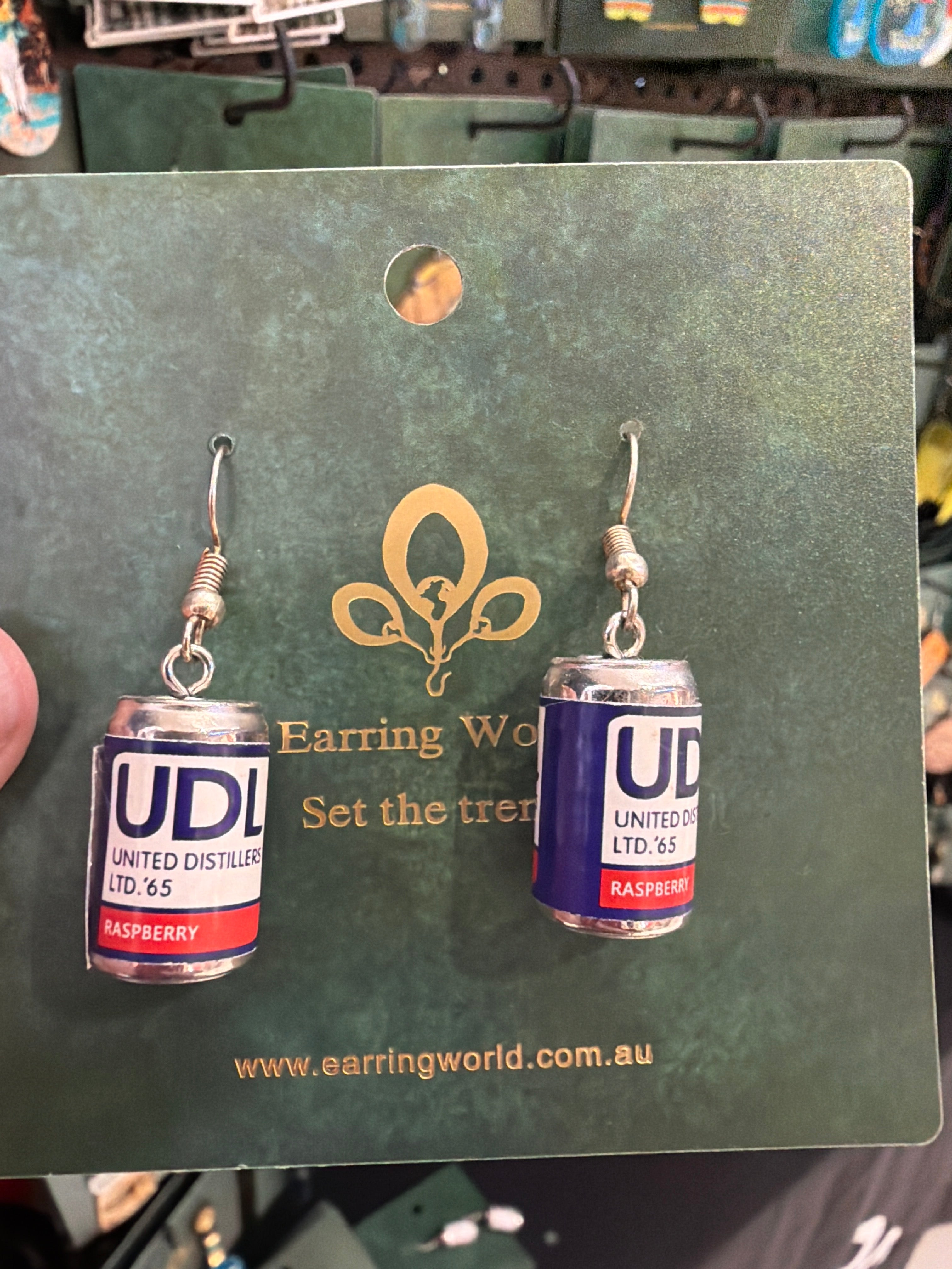 Stainless Steel UDL can Earrings Australia