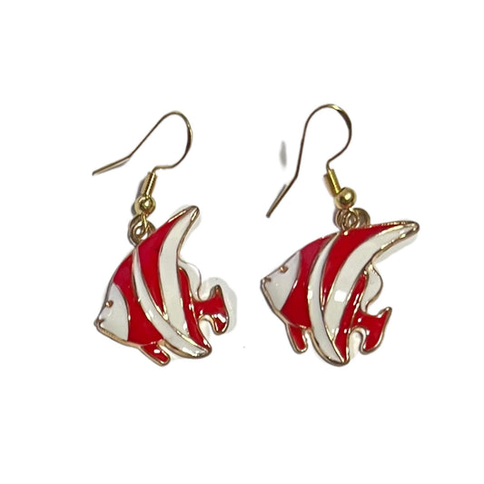 Red and White Fish