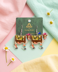 Crazy cow Earrings