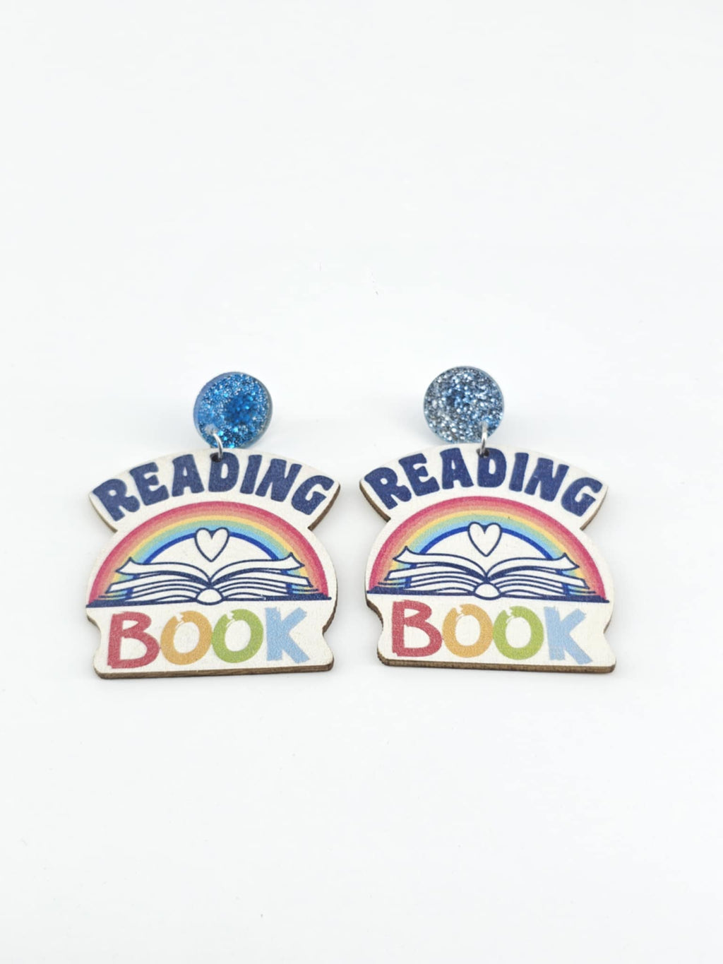 Hypoallergenic Stainless Steel Reading Book Earrings Australia