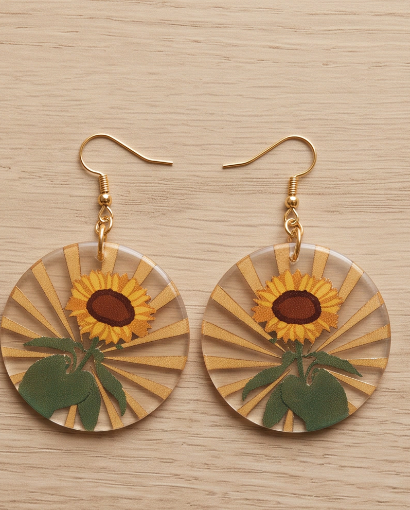 Flower in the sun Earrings