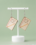 Hypoallergenic Stainless Steel Maths book Earrings Australia