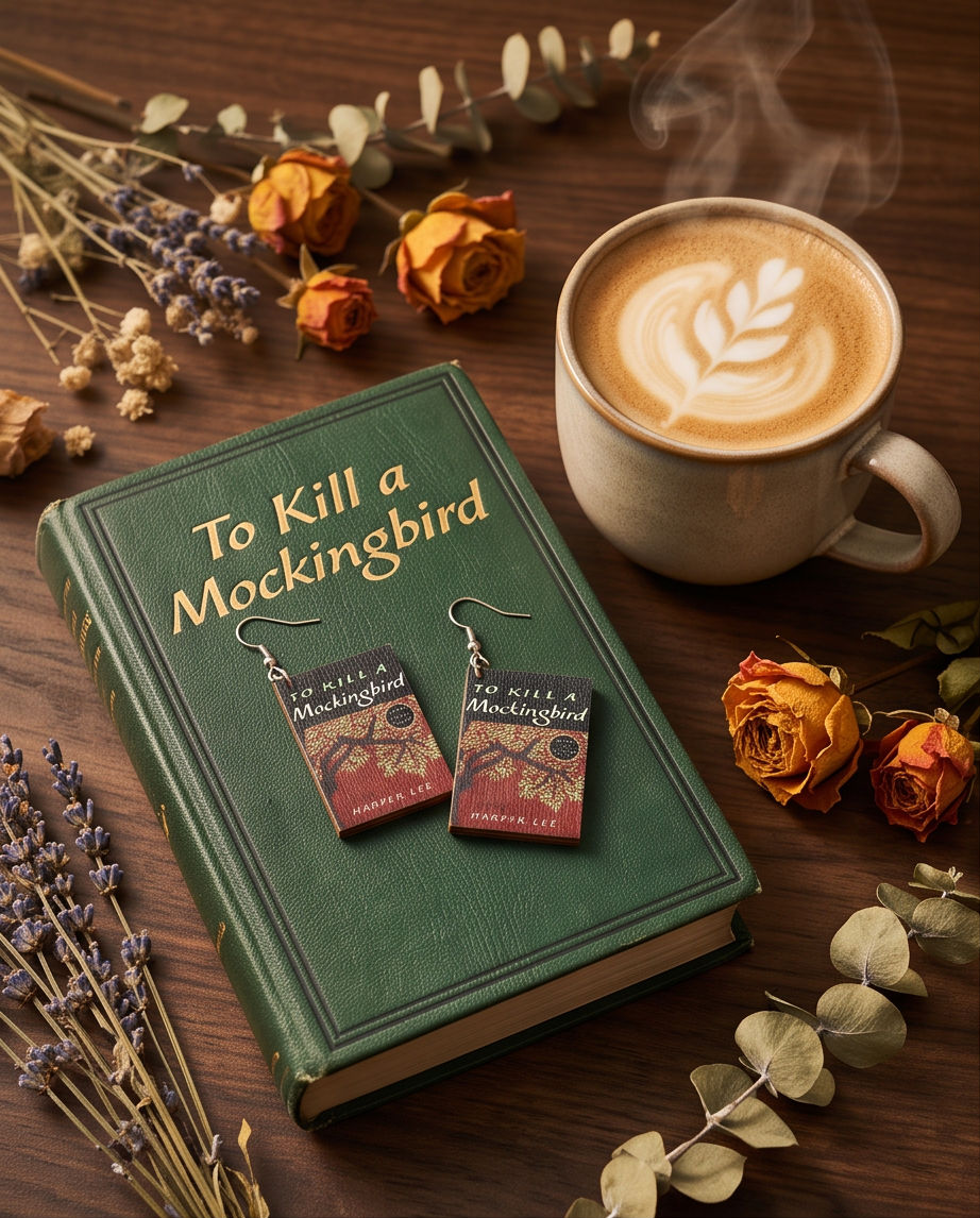 Stainless Steel Mocking Bird Novel Earrings Australia