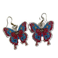 Red and Blue Butterfly