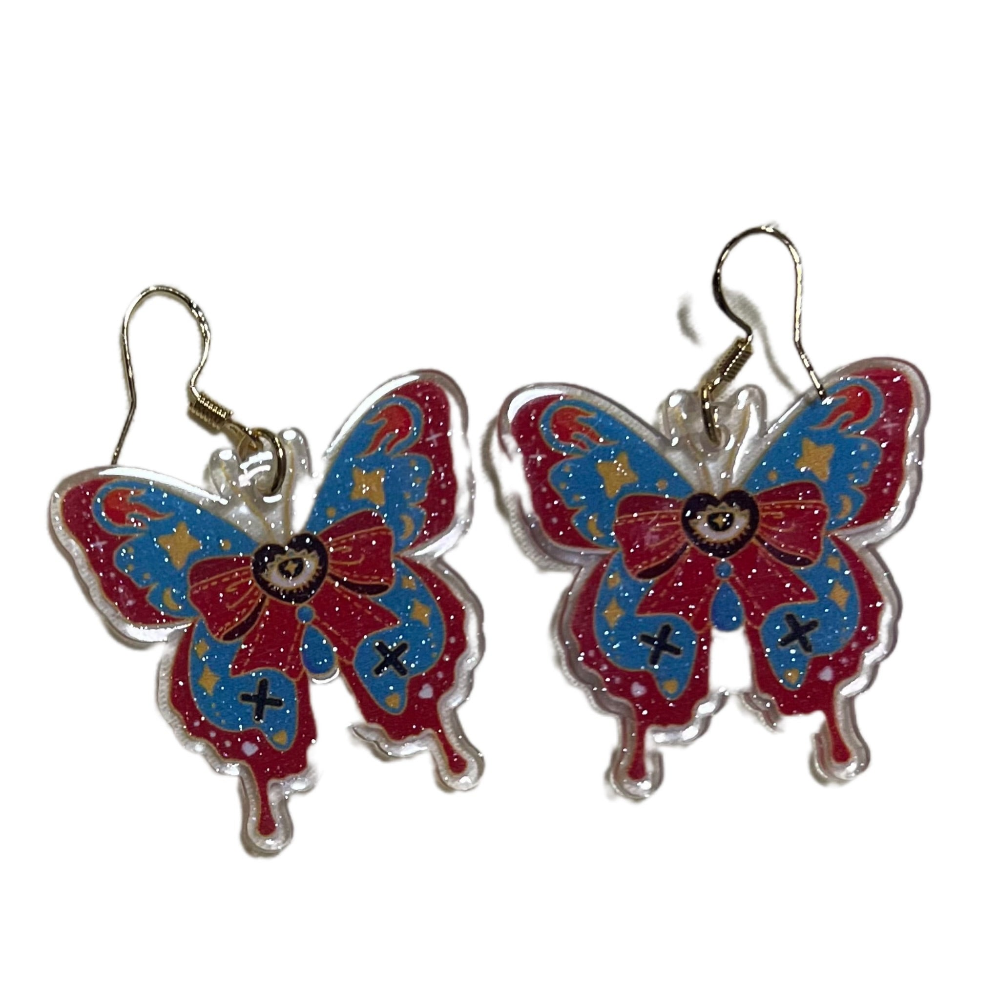 Red and Blue Butterfly