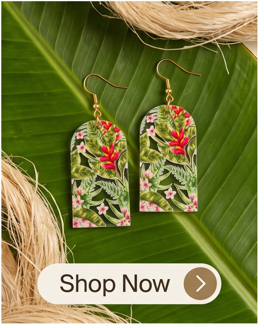 Flower arch Earrings