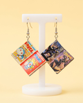 Hypoallergenic Stainless Steel Comic Book Earrings Australia