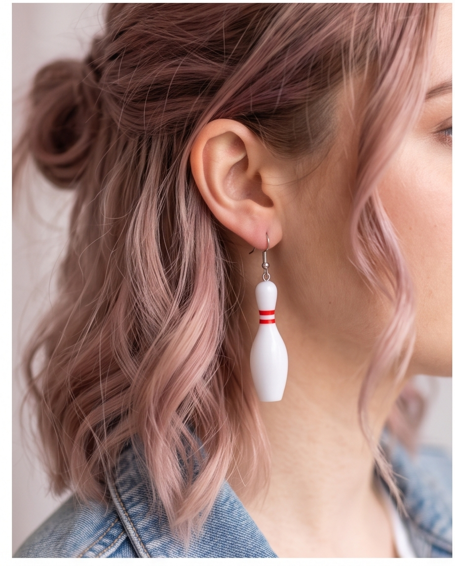 Bowling Pin Earrings