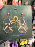Stainless Steel Acrylic Swimming Pool Earrings Australia