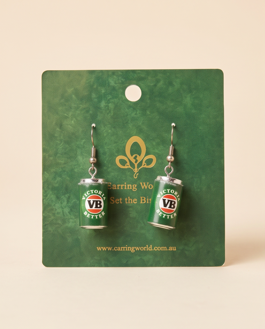 VB can Earrings