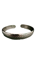 Stainless Steel Tyres and Chinese writing Bangle