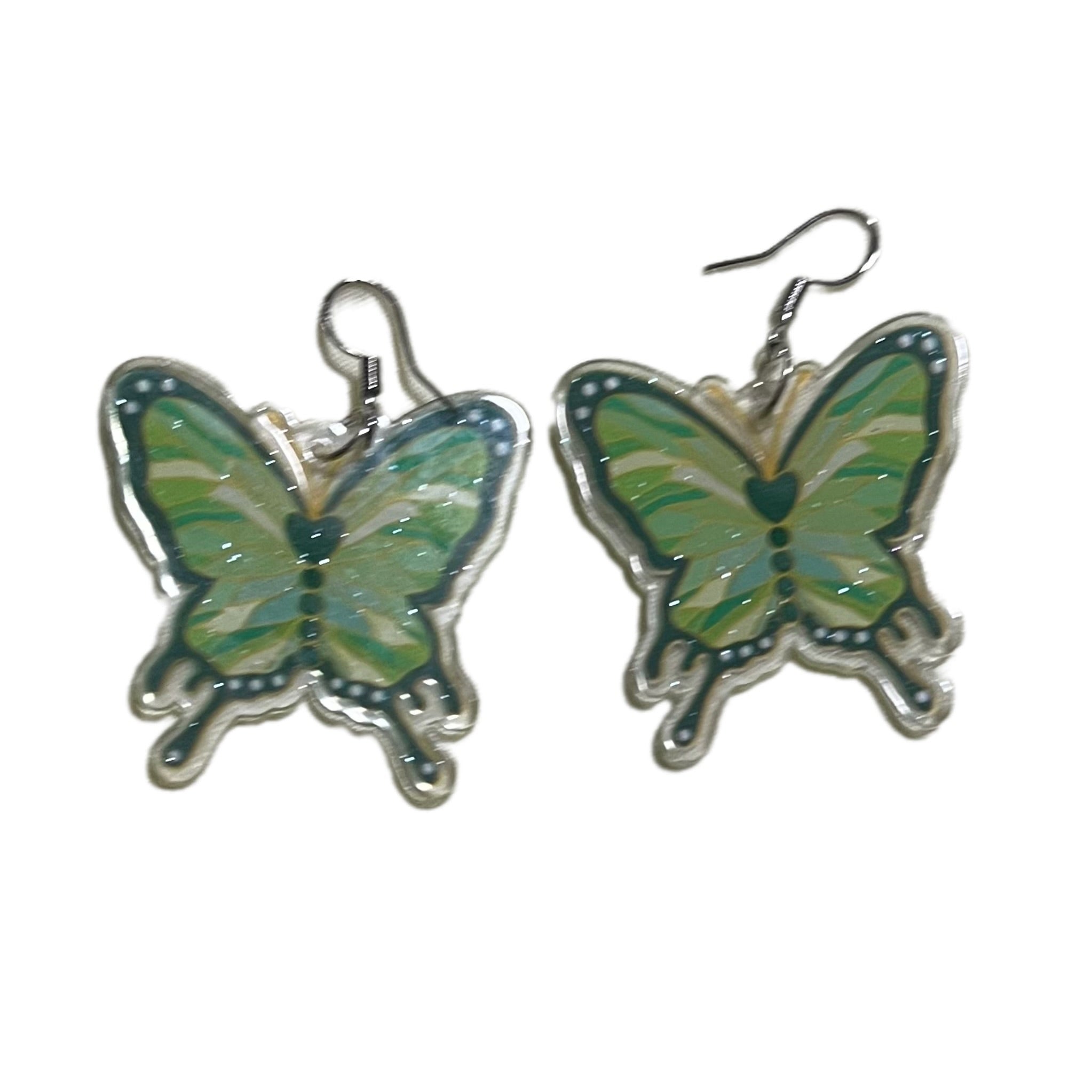 Green Butterflies