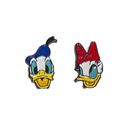 Donald and Daisy Studs