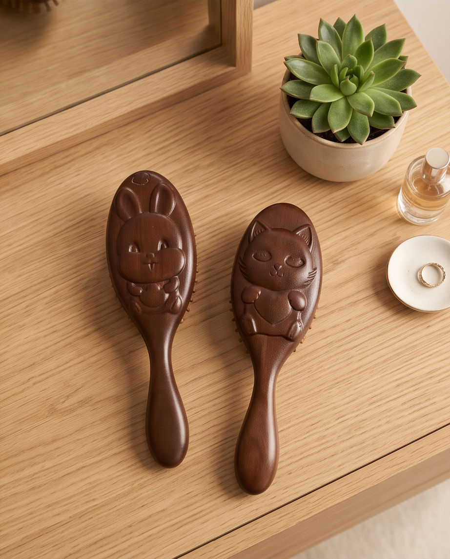 Sandalwood Bunny Brush