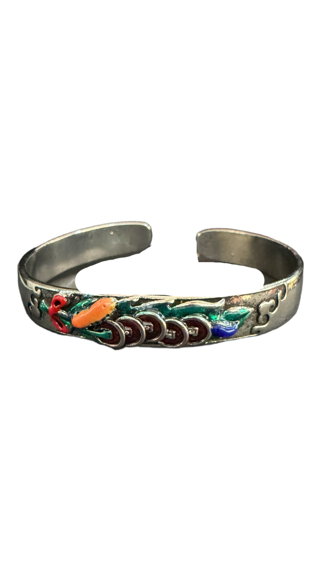 Stainless Steel Phoenix Bangle