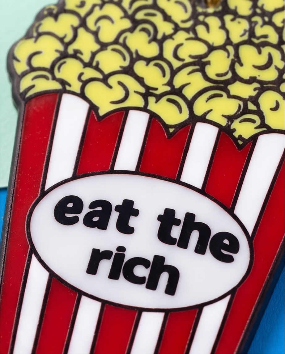 Eat the rich Earrings