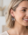 Small Whole Cow Earrings