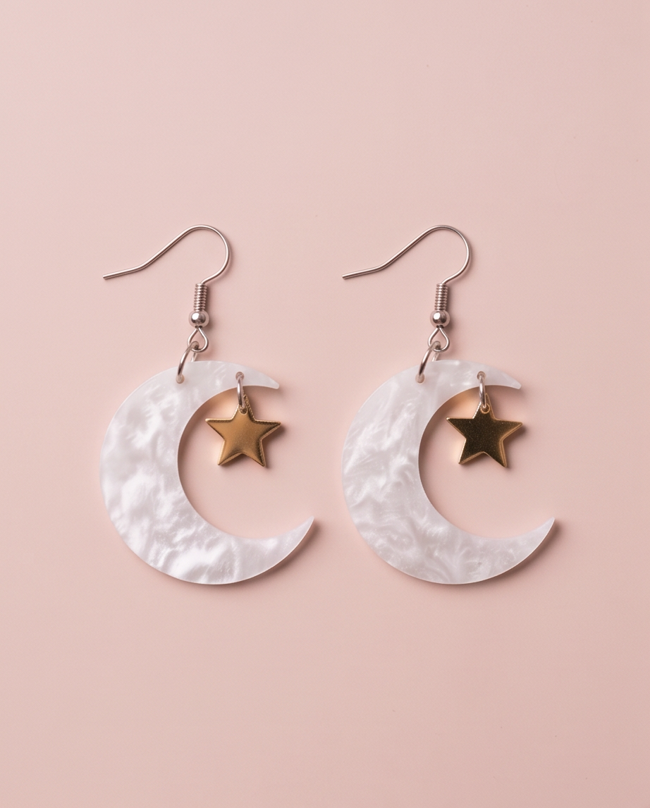 Crescent Moon Earrings