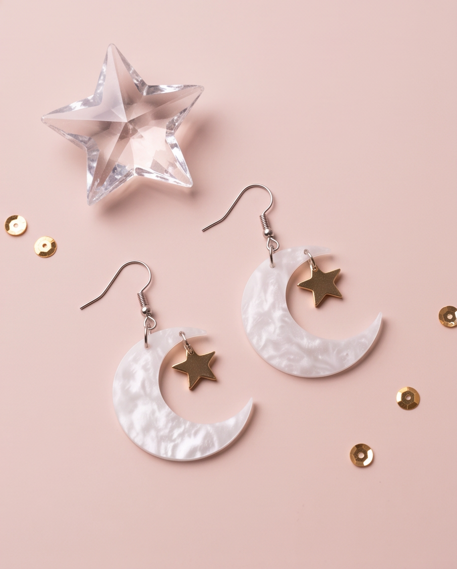 Crescent Moon Earrings
