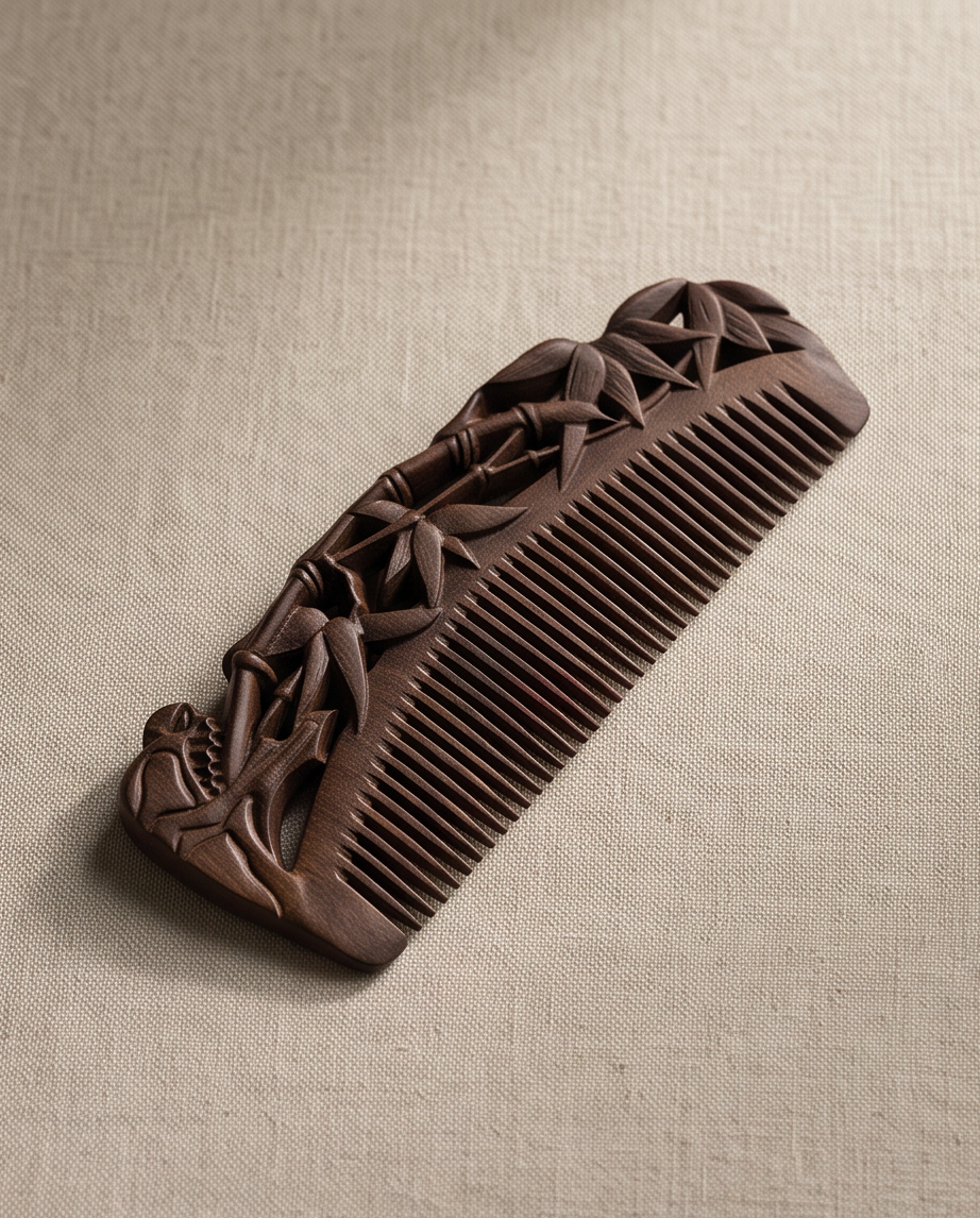 Sandalwood Bamboo comb