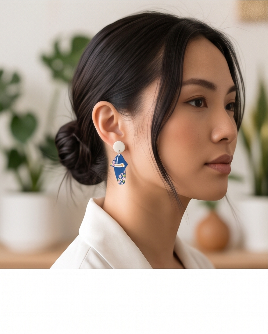 Kimono Earrings