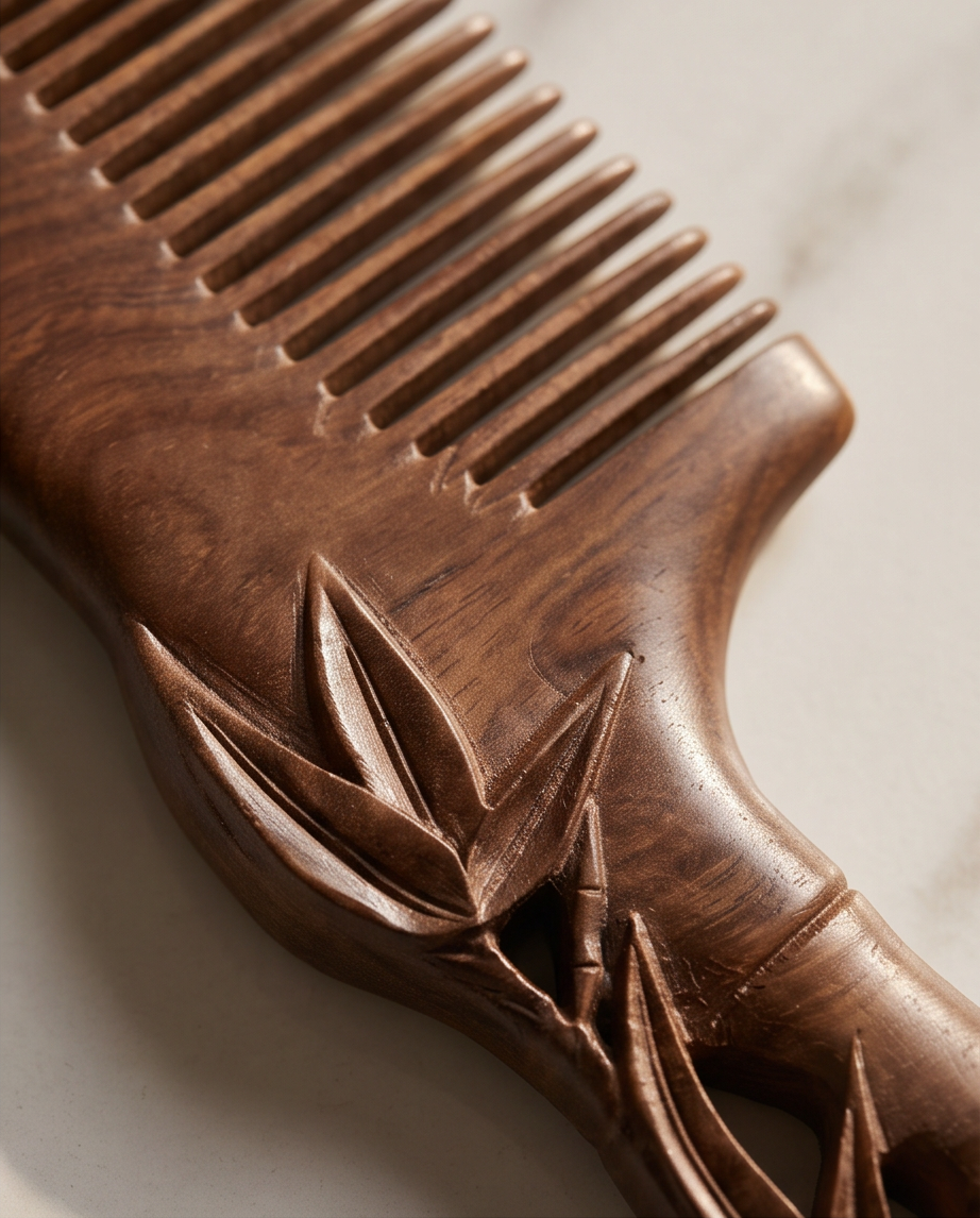 Sandalwood Bamboo brush comb