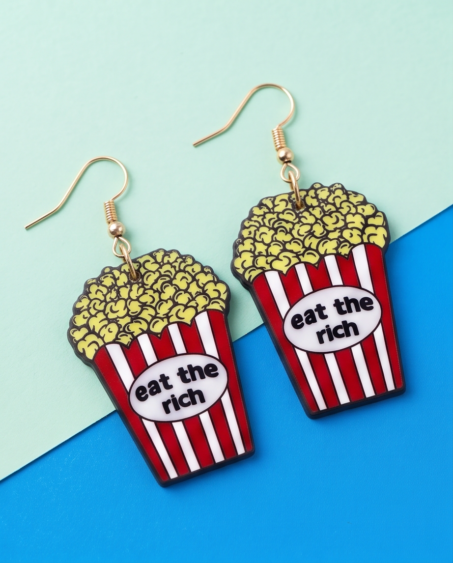 Eat the rich Earrings