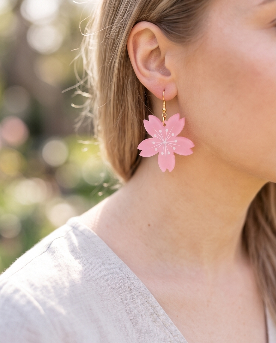 Cherry Blossom Earrings