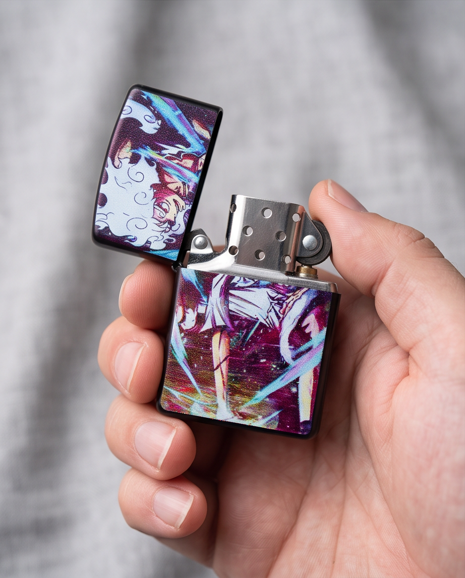 White Loopy Lighter