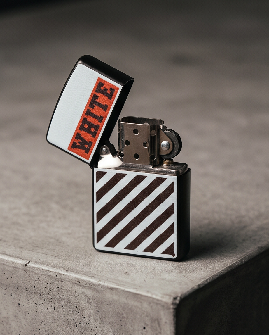 White striped Lighter