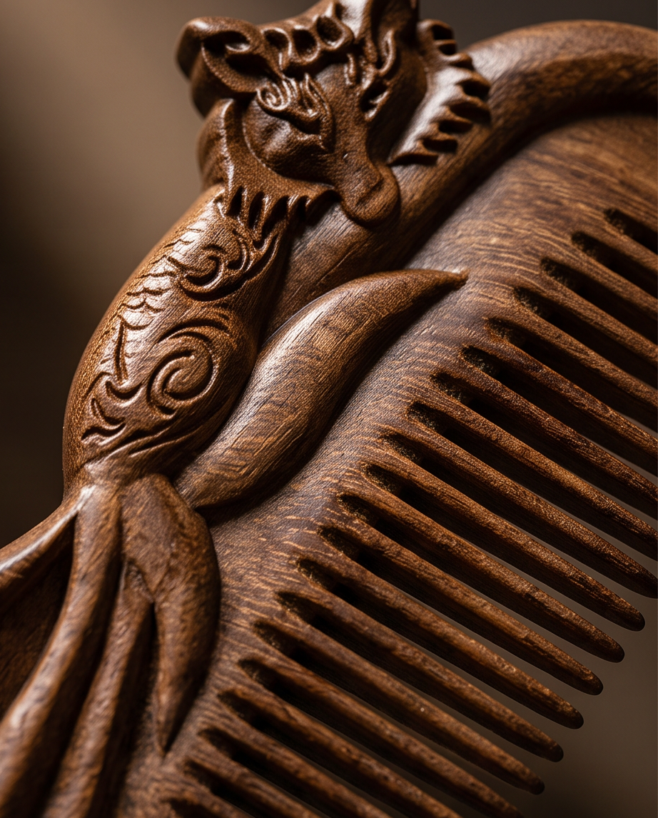Sandalwood Fox comb
