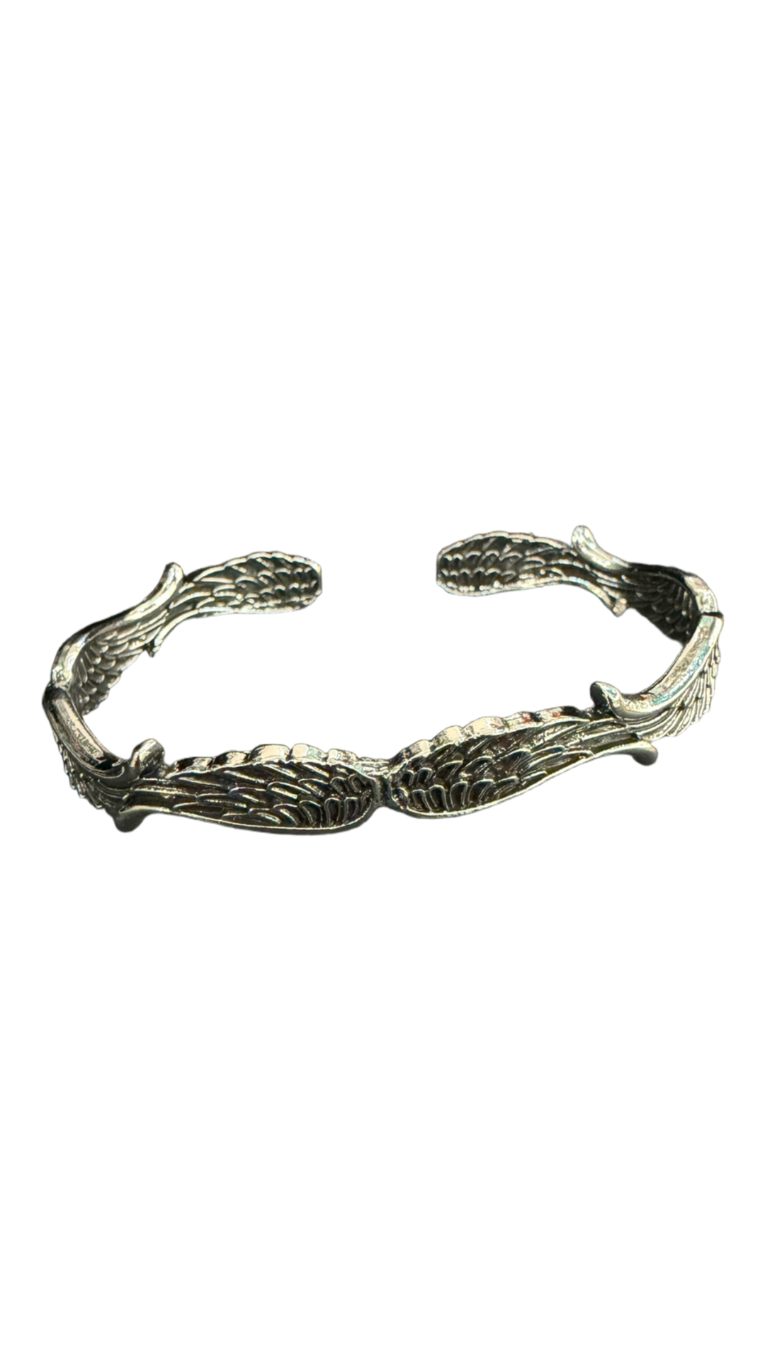 Stainless Steel Wings Bangle