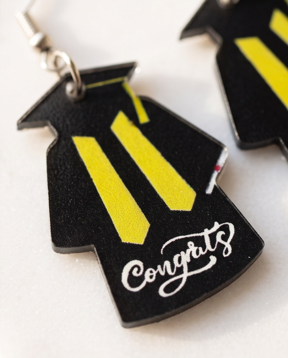Hypoallergenic Stainless Steel Graduation congrats Earrings Australia