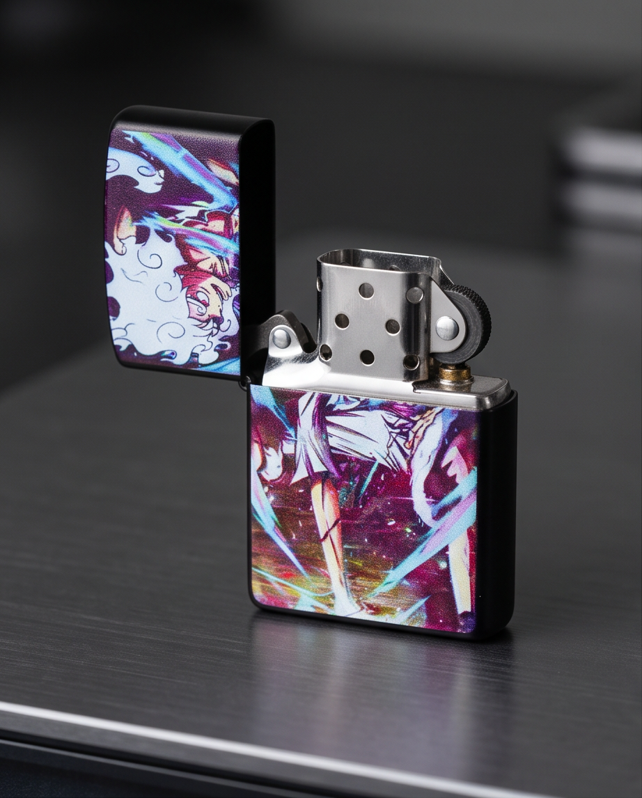 White Loopy Lighter