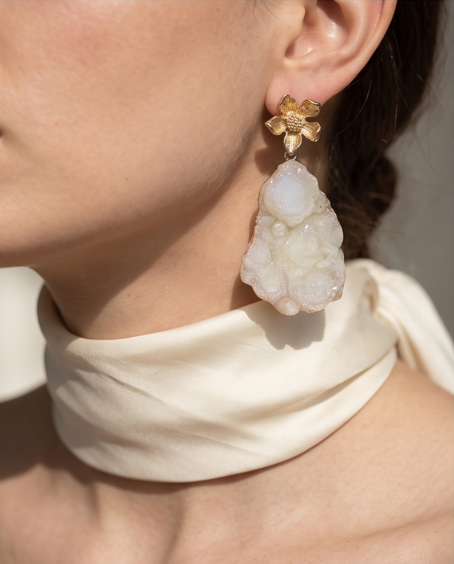 Opal Earrings