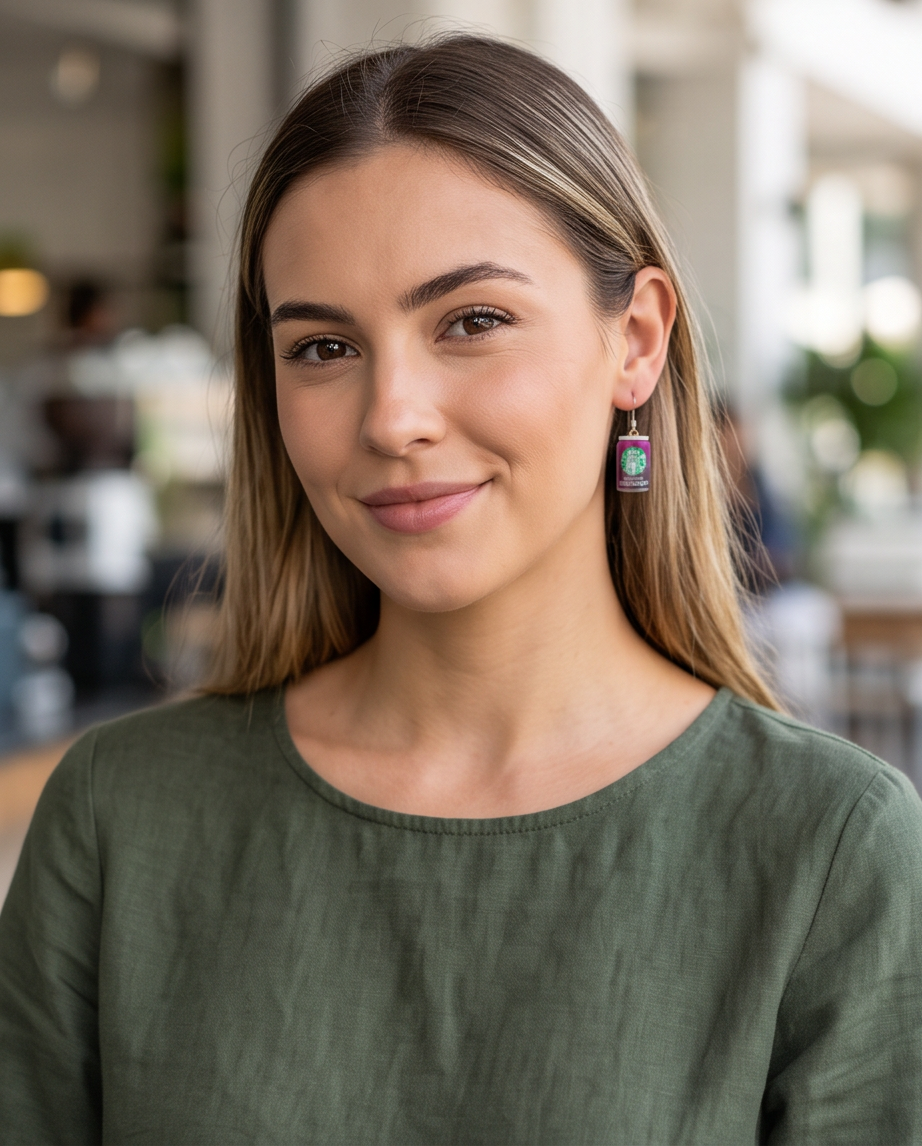 Starbucks can Earrings