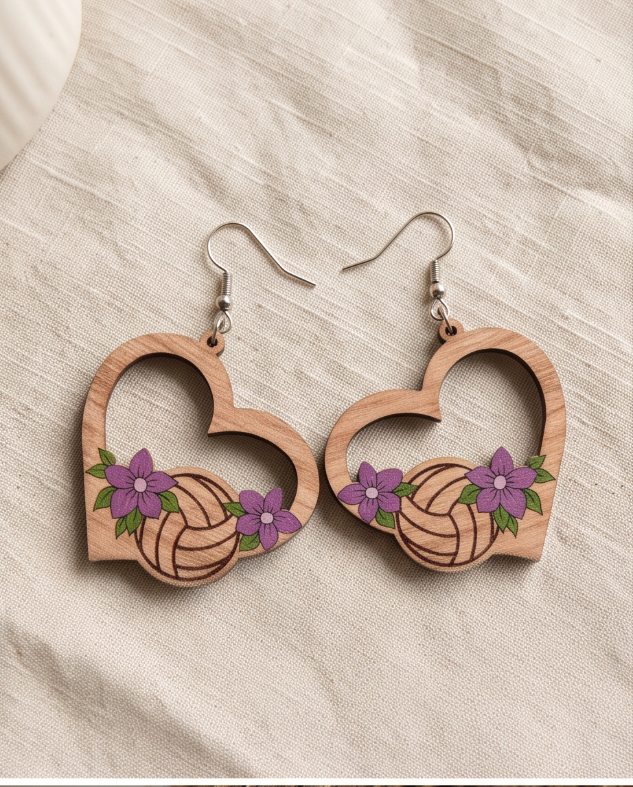 Hypoallergenic Stainless Steel Netball Earrings Australia