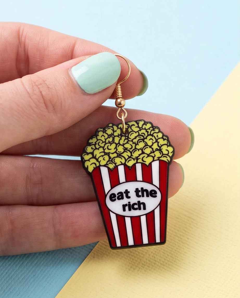 Eat the rich Earrings