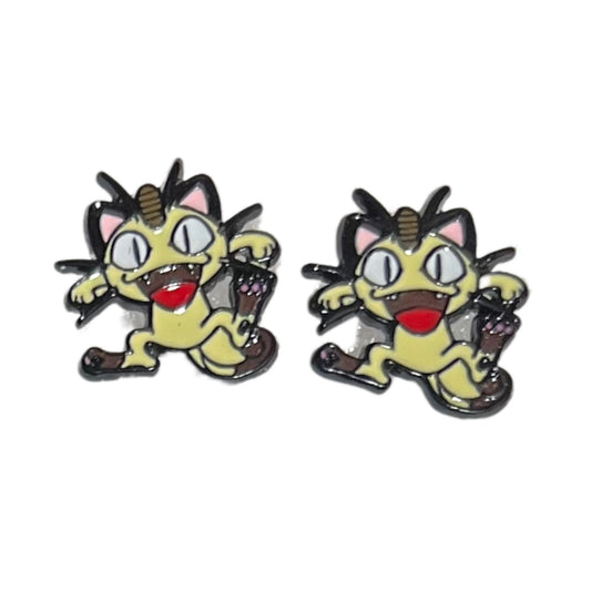 Meowth Studs