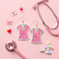 Hypoallergenic Stainless Steel Acrylic Nurse Uniform Earrings Australia