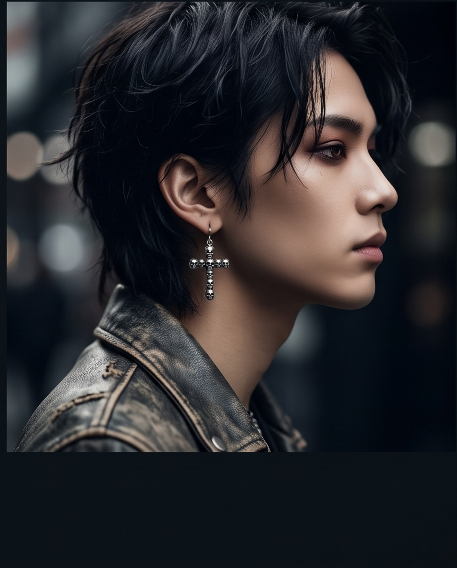 Skull Cross Earrings